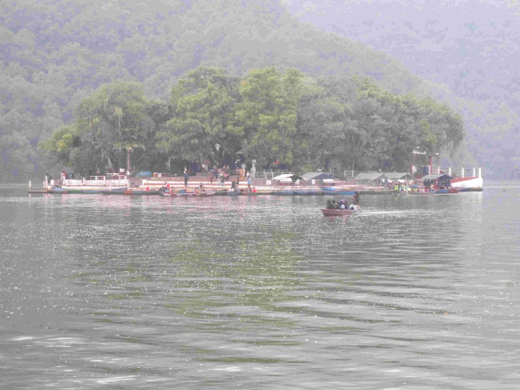 Fewa Lake Front View