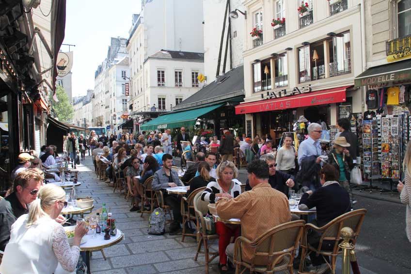 Saint Germain Area in Paris