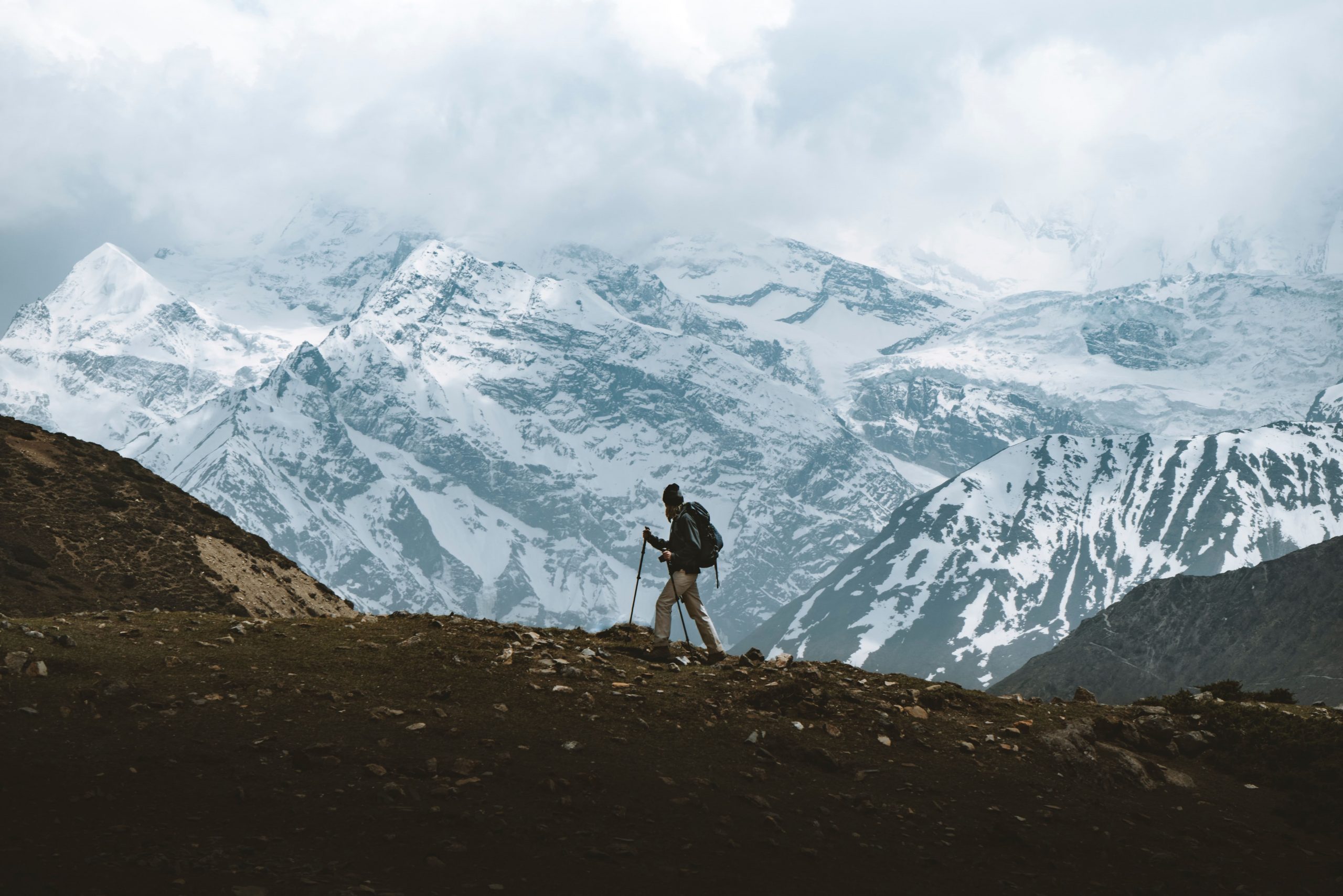 Hiking in Nepal Himalayas