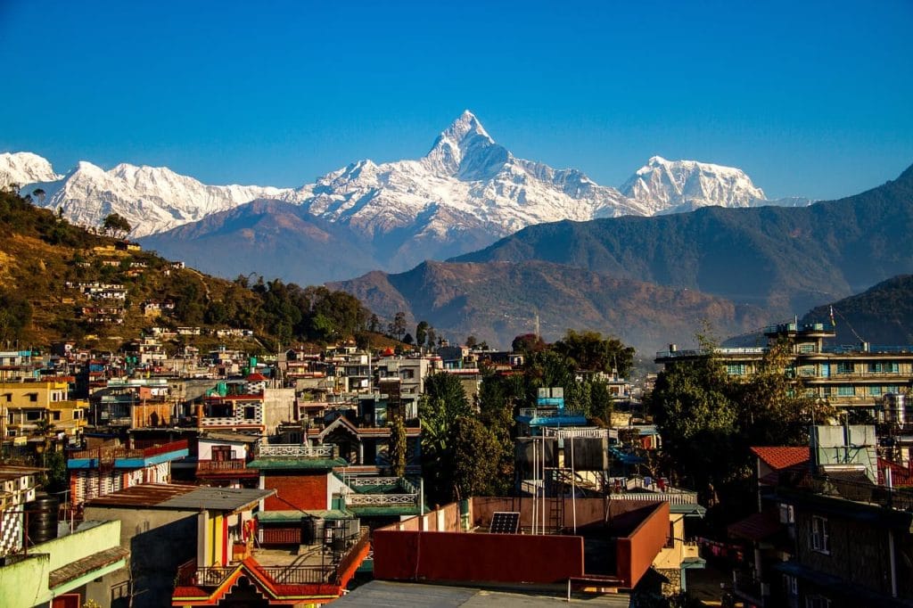 Fishtail mountain Nepal