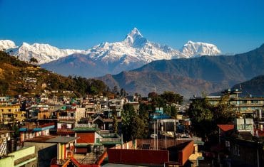 Fishtail mountain Nepal