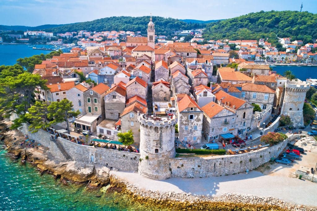 Croatian island villa