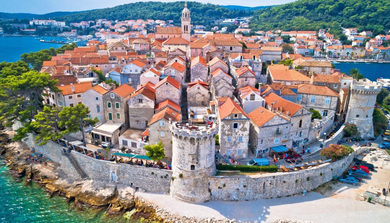 Croatian island villa